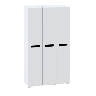 Шафа 3Д Глянець Білий / Чорний Б'янко Б'янко Світ Меблів