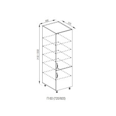 Кухонная секция пенал П 60 (h-920) Прованс Мир мебели
