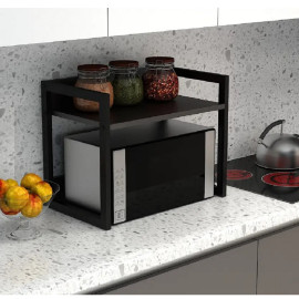 Полка для микроволновой печи ПММ -1 Дуб Венге Гамма стиль