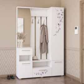 Прихожая Эвита Нимфея Альба Мир Мебели