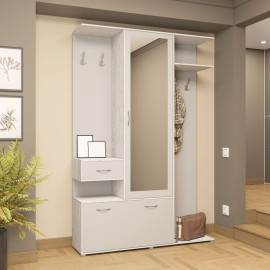 Прихожая Грета Артвуд Светлый / Пепельный Мир Мебели