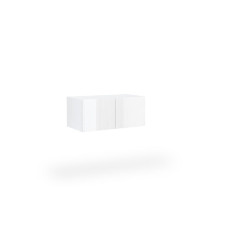 Антресоль 2Дв Міла / Mila Глянець Білий MiroMark MA-02-WB