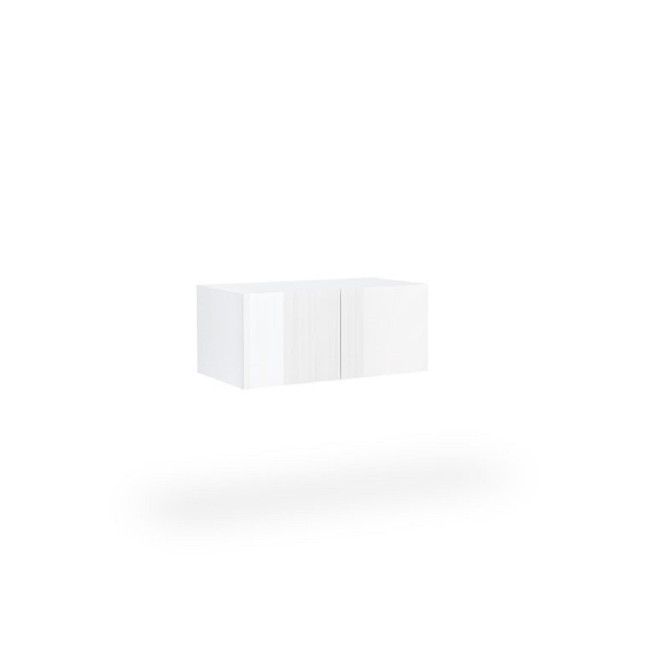 Антресоль 2Дв Міла / Mila Глянець Білий MiroMark MA-02-WB