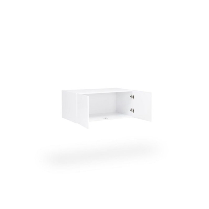 Антресоль 2Дв Міла / Mila Глянець Білий MiroMark MA-02-WB