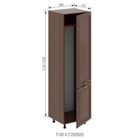 Кухонная секция пенал П 60 Х Роксана Мир мебели