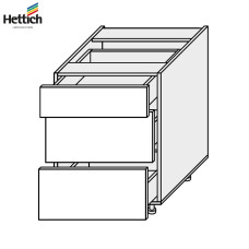 Кухонна секція Вінтаж нижня 60Н3ШХ/820 Pro Hettich VN-065W/9003 MiroMark