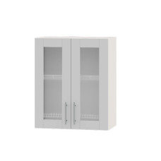 Кухонна секція ВВ06-600 верхня 600 сушарка дві вітрини Оптима Еверест  