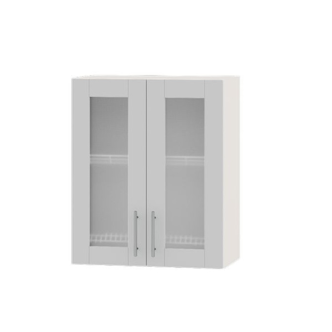 Кухонна секція ВВ06-600 верхня 600 сушарка дві вітрини Оптима Еверест  