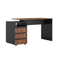 Стіл 1ТН Чорний / Дуб Ліворно Фріда Світ Меблів