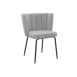 Стул M-200 натуральный букле  +  черный Vetro mebel