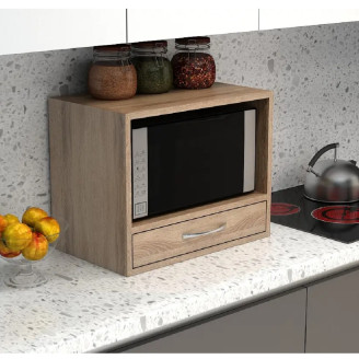 Полиця для мікрохвильової печі ПМД-2 Дуб Сонома Гамма стиль