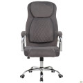 Кресло руководителя Oliver velvet brown AMF