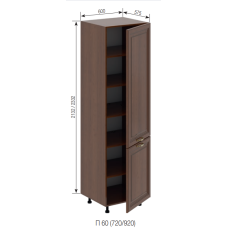 Кухонная секция пенал П 60 Роксана Мир мебели