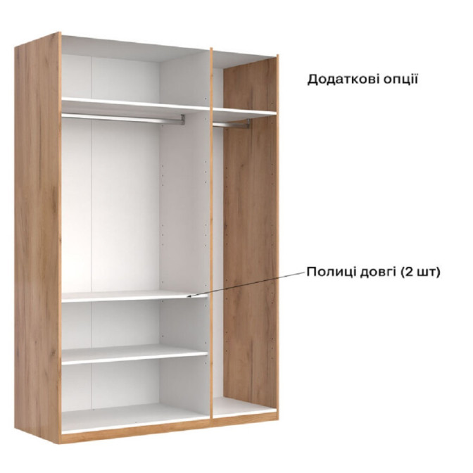 Шафа 3Дв Бруно / Bruno Кашемір MiroMark BR-23-CM