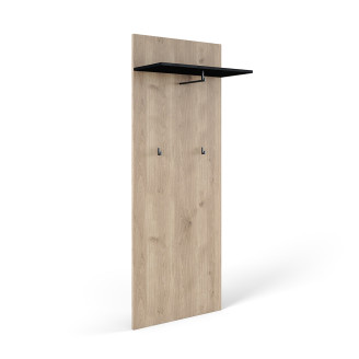 Вішалка Дуб Білий / Чорний Амбре Світ Меблів Вішалка Дуб Білий / Чорний Амбре Світ Меблів