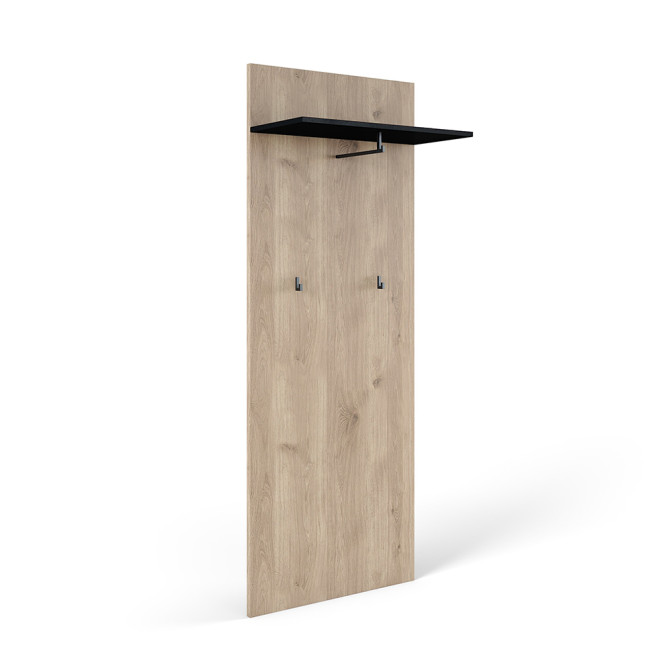 Вішалка Дуб Білий / Чорний Амбре Світ Меблів