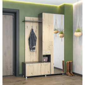 Передпокій Реприза Антрацит / Дуб Артизан Світ Меблів