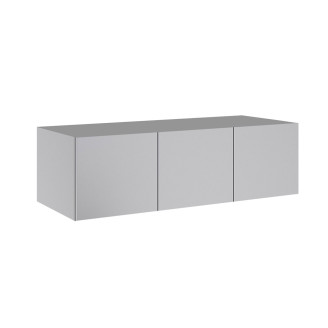 Антресоль 3Дв Меги / Megy Глянець Шиншила Сіра MiroMark MG-03-GG