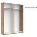 Шкаф 4Дв Бруно / Bruno Кашемир MiroMark BR-24-CM