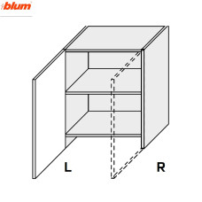 Кухонна секція Вінтаж верхня 60ВВТ/860 1дв Телескоп Pro Blum Права VN-478W/9003R MiroMark