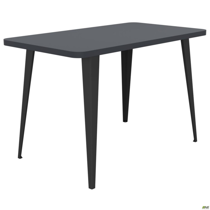 Стол Cherry 1200 (1200х670хН770) черный графит/Антрацит AMF