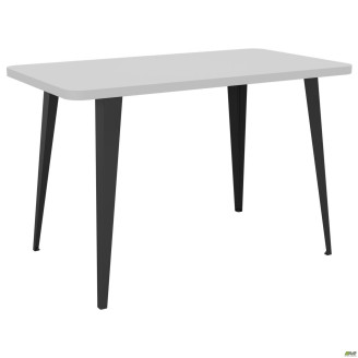 Стол Cherry 1200 (1200х670хН770) Черный Графит / Белый AMF