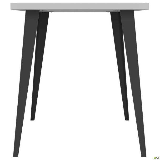 Стол Cherry 1200 (1200х670хН770) Черный Графит / Белый AMF