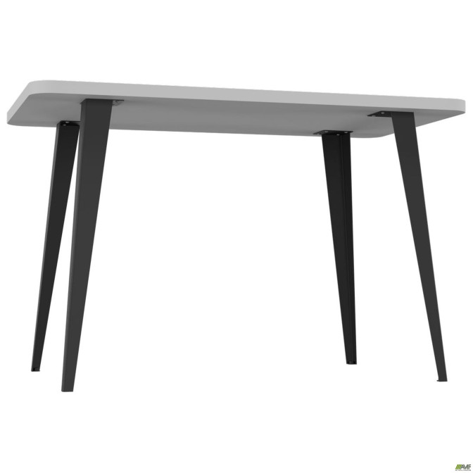 Стол Cherry 1200 (1200х670хН770) Черный Графит / Белый AMF