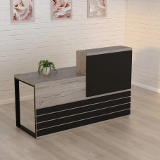 Ресепшин-5 стіл стійка 1600 Хортиця Гамма стиль