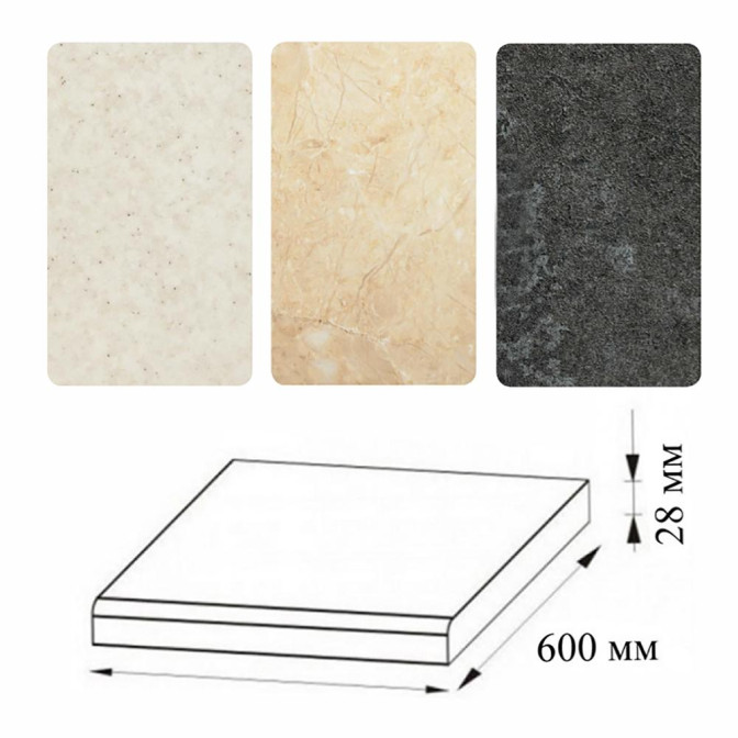 Столешница для кухни 28 мм Київський Стандарт