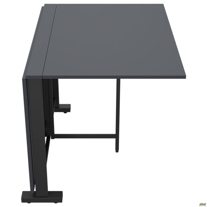 Стол раскладной Fold 2 FL2 1400 (1380/210х1000х750Н) Черный / Антрацит AMF