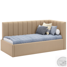 Ліжко М'яка оббивка з підйомним механізмом 0,9х2,0 Шайн / Shine MiroMark SF-41-SN