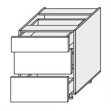 Кухонная секция нижняя Миллениум 80Н3ШХ/820 Телескоп ML-083W/9003 MiroMark
