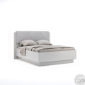 Кровать с подъёмным механизмом 1,6x2,0 Меги / Megy Глянец Шиншила Серая MiroMark MG-46-GG