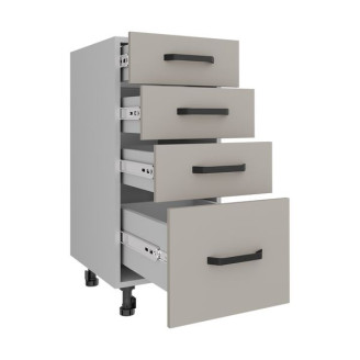 Кухонная секция нижняя НЯ-(3 + 1)35/82 Гранд глянец Garant