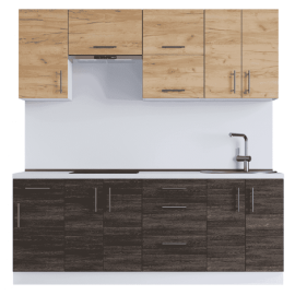 Кухня Оптима 2.1 м комплект 1 Еверест