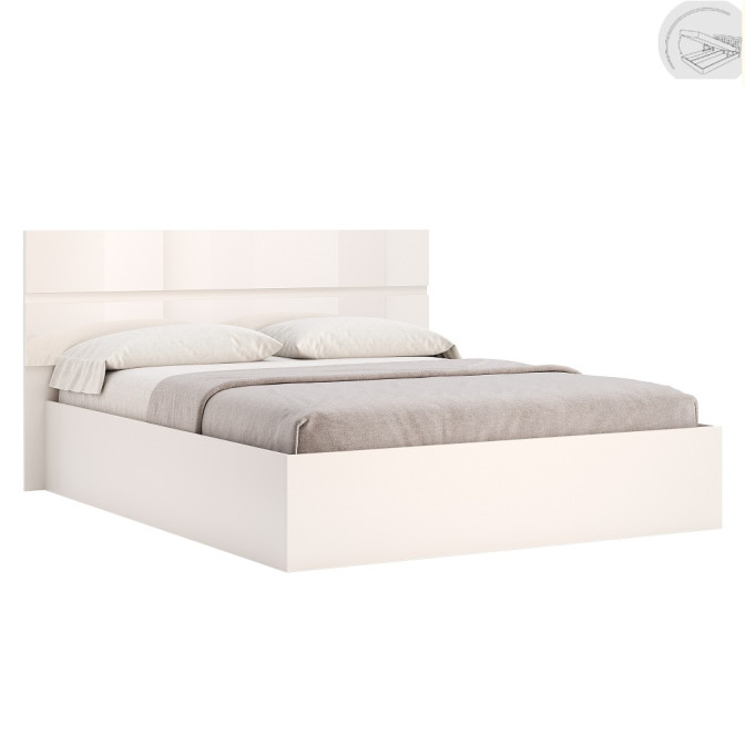 Кровать с подъёмным механизмом 1,6x2,0 Лилу / Lily Глянец Кашемир MiroMark LY-47-GC Кровать с подъёмным механизмом 1,6x2,0 Лилу / Lily Глянец Кашемир MiroMark LY-47-GC