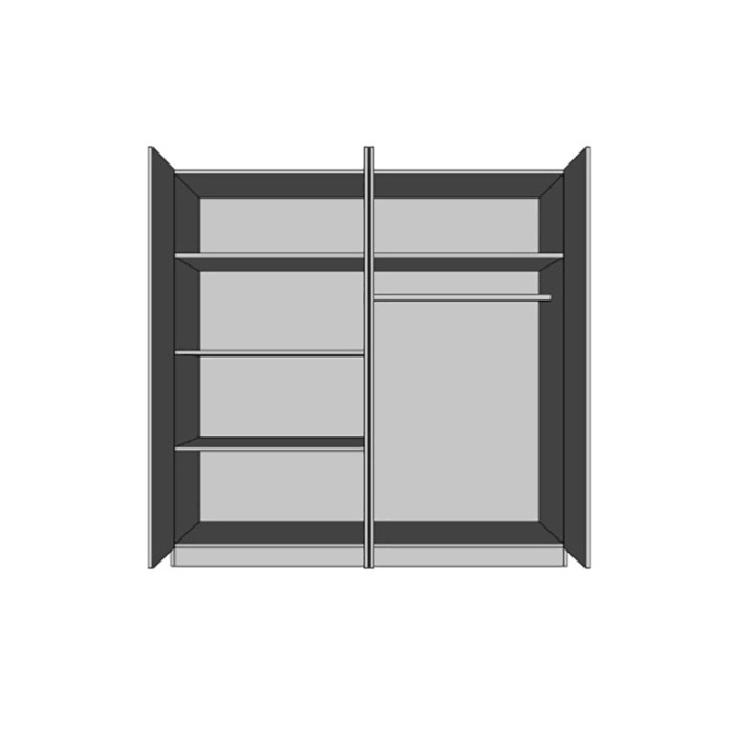 Спальня Ким Венге Магия / Дуб Молочный Мир Мебели