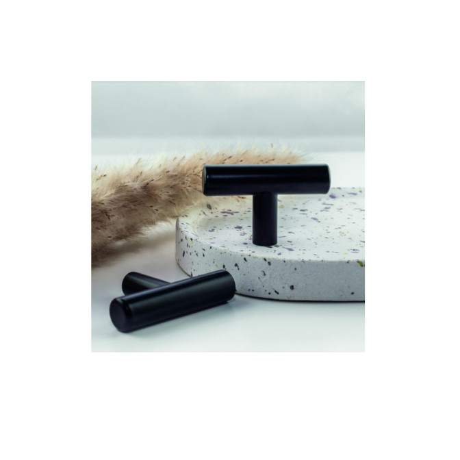 Ручка алюмінієва L50*H32*D12 HL-35-BL Чорний MiroMark