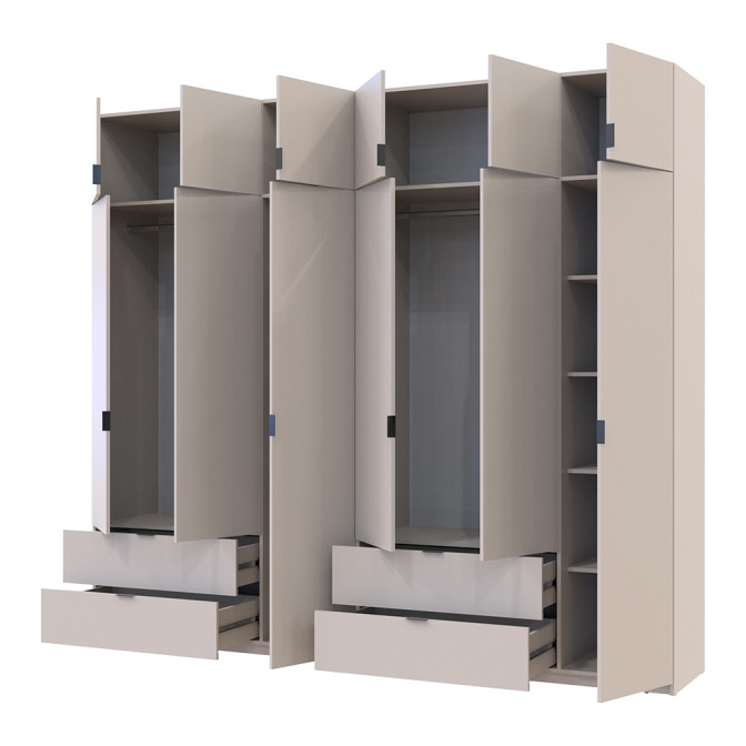 Комплект шкафов Лукас 3 + 3 ДСП 270 Doros