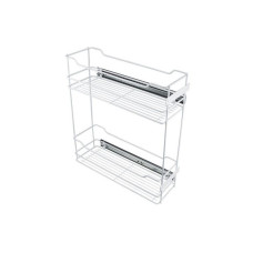 Карго 200 мм біле 2 полиці з боковим кріпленням, шт.
