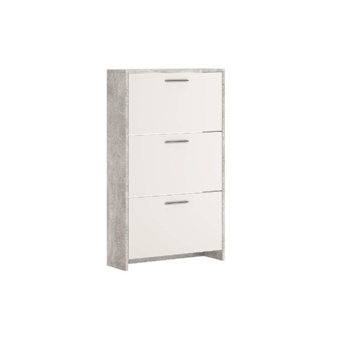 Тумба для обуви 3Дв Ателье Светлый / Нимфея Альба Рене Мир Мебели