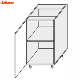 Кухонна секція Валенсія нижня 30Н/820 1дв Pro Blum VL-033W/9003 MiroMark