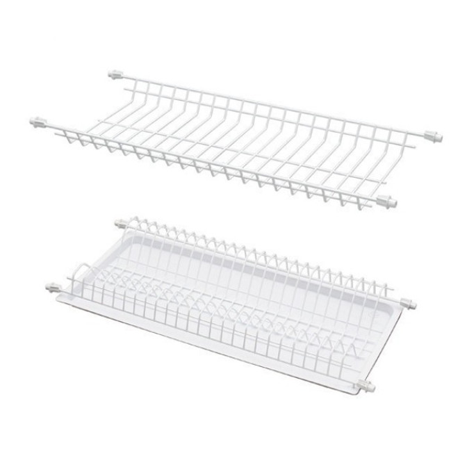 Сушка для посуды в секцию 500мм белая Киевский стандарт Сушка для посуды в секцию 500мм белая Киевский стандарт