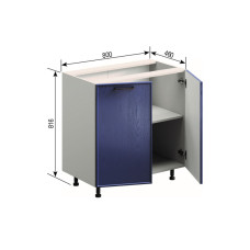 Кухонна секція нижня Н 80 Аріель Світ меблів