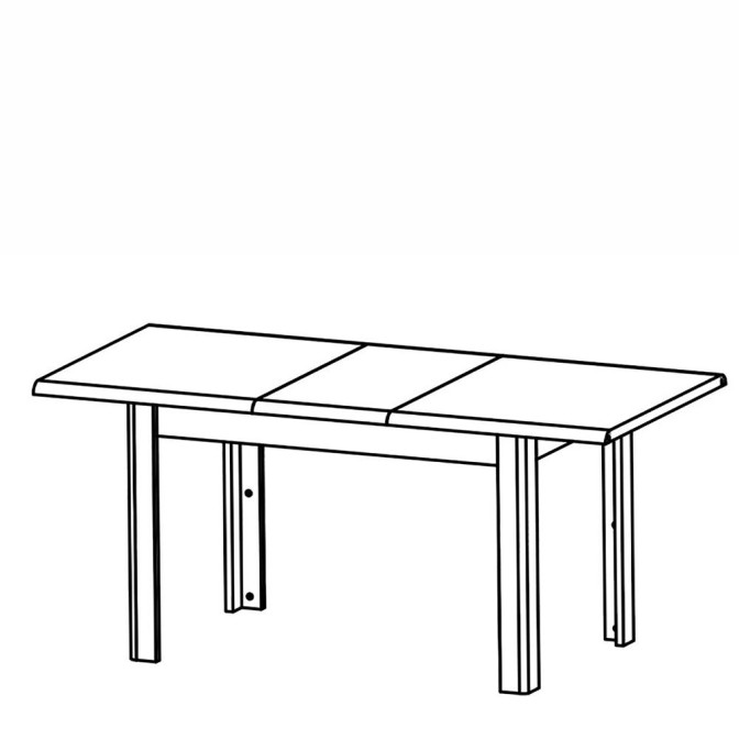 Стіл обідній Індіана JSTO 765*800*1300 Дуб Шутер ВМК (БРВ) Україна У-1